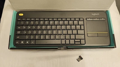  Logitech K400 Plus Wireless Media Keyboard (Windows, Android and Chrome) - Image 1 of 3