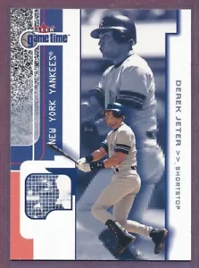 2001 Fleer Game Time Derek Jeter #1!! - Picture 1 of 2