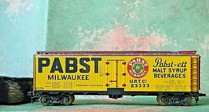Varney Pressed Tin 40' Ice Reefer ~ PABST ETT ~ Malt Syrup - Rd# URTC 23333 - HO - Picture 1 of 10