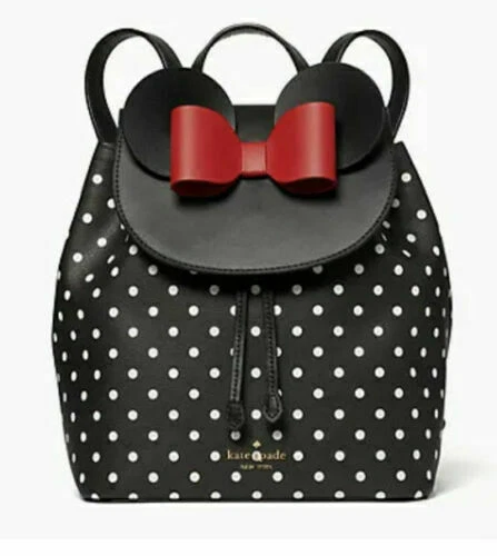 kate spade new york X Disney Minnie Mouse Women's Backpack - Black, Medium