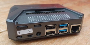 RP03 Raspberry pi 4 2gb 32 gb mSD + argon case + power adapter + hdmi - Afbeelding 1 van 15
