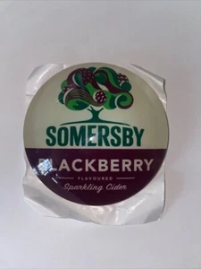Somersby Blackberry Cider Round Fisheye Badge Beer Pump Font, Mancave, Pub, Bar, - Picture 1 of 1