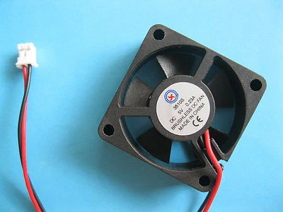 2 pcs Brushless DC Cooling Fan 5V 3510S 5 Blades 35x35x10mm 2pin Sleeve-bearing - Image 1 of 2