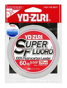 Yo-Zuri SuperFluoro Fluorocarbon | Clear | 30 yards | Pick Line Test | Free Ship