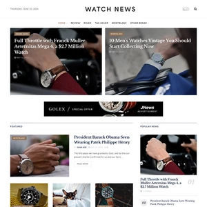 Watch News Website Design with Free VPS Web Hosting and Installation - Picture 1 of 6