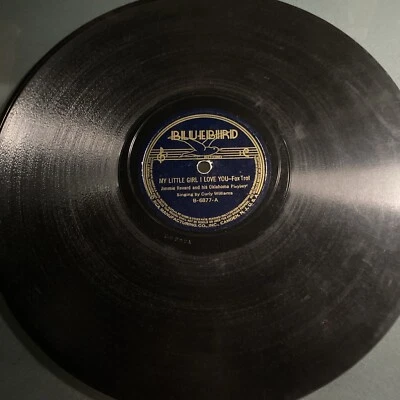WESTERN SWING Jimmie Revard Oklahoma Playboys - Curly Williams 78 rpm BLUEBIRD - Image 1 of 4
