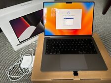 Apple MacBook Pro 14 Zoll (512GB SSD, M1 Pro, 16GB) Laptop - Space Grau