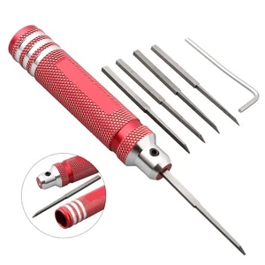 Strumento da taglio modellino scriba linea acciaio al tungsteno con lama 6 pz/set - Foto 1 di 24