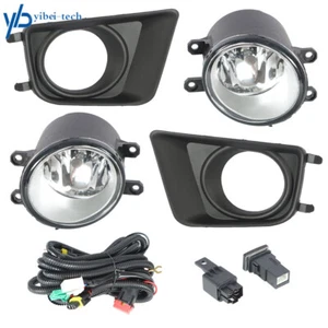 Front Bumper Fog Light Lamps w/Switch LH&RH Side For 2012-2015 Toyota Tacoma - Picture 1 of 9