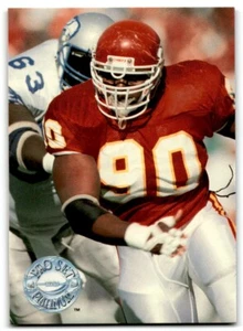 1991 Pro Set Platinum Neil Smith Kansas City Chiefs #50 - Picture 1 of 2