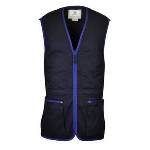 Beretta Unisex Trap Shooting Vest Navy and Beretta Blue - Picture 1 of 8