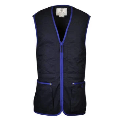 Beretta Unisex Trap Shooting Vest Navy and Beretta Blue - Image 1 of 3