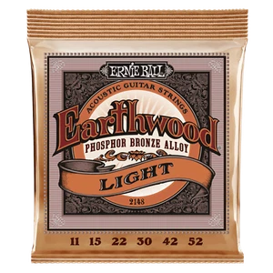 Ernie Ball Earthwood Acoustic Phosphor Bronze Light Strings 2148 (11-52) - Picture 1 of 2
