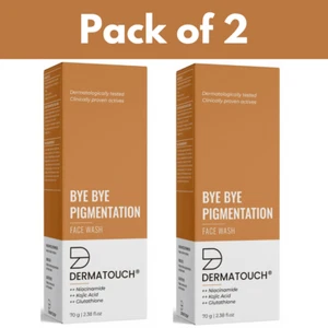 DERMATOUCH Bye Bye Pigmentation Face Wash, Anti Pigmentation for Women & Men 70g - Picture 1 of 8
