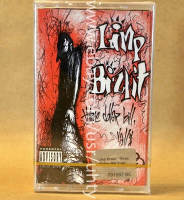 LIMP BIZKIT THREE DOLLAR BILL YALL DEBUT RARE UKR ORIGINAL TAPE CASSETTE VER.2 - Image 1 of 3