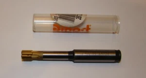 DIHART VHM bestückte einstellbare Reibahle Ø10H7 TIN- mit Rechnung - Bild 1 von 10