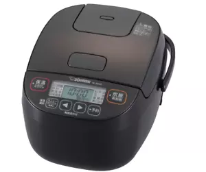 ZOJIRUSHI Rice Cooker Black 3 Cups AC100V NL-BX05-BA BRAND Fermentation Bread - Picture 1 of 8