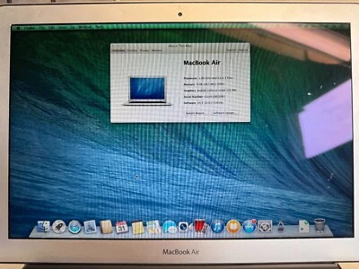 APPLE MACBOOK AIR 13" A1466 2012 A1369 2010 2011 SCREEN PANEL COMPLETE ASSEMBLY - Image 1 of 4