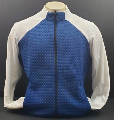Adidas Cold RDY Golf Jacket, Blue/White, Size L - Image 1 of 4