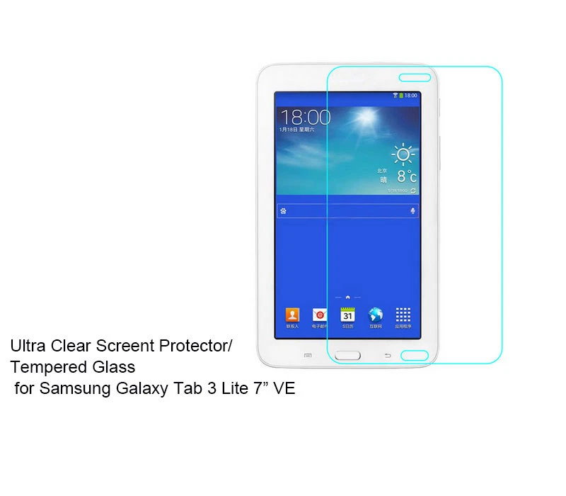 For Samsung Galaxy Tab 3 Lite 7" VE Ultra Clear/Tempered Glass screen protector - Image 1 of 1