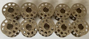 JONES BROTHER SEWING MACHINE METAL BOBBINS X 10 - Picture 1 of 1