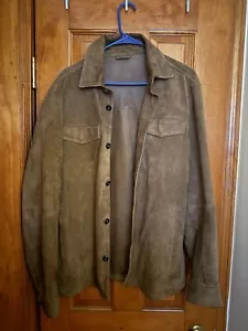 mango men Suede leather jacket - Picture 1 of 5