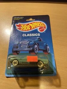 1989 Hot Wheels '65 MUSTANG CONVERTIBILE #1542 in Aqua nuovo in scatola sigillato H634 - Foto 1 di 4