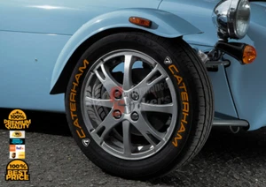 Reifenbeschriftung für Caterham Reifen Aufkleber Sticker 16"- 22" 8x Stück 25mm orange - Bild 1 von 3