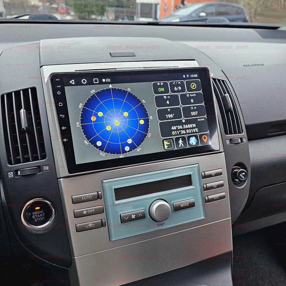 Para Toyota Corolla Verso 2003-2009 Autoradio Android 13 GPS NAVI WIFI BT RDS - Imagen 1 de 4