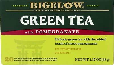Té verde Bigelow con granada - 20 bolsitas de té Foto 1 de 4