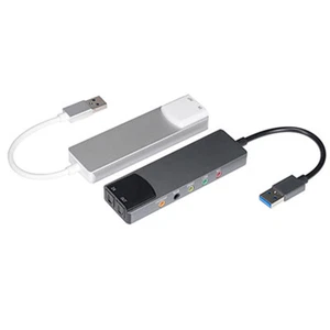 External Audio Card Optical External Audio Converter AC-3 DTS for Laptop Desktop - Bild 1 von 11