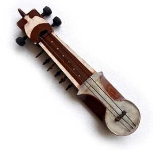 Chikara Sarangi ethnisches Stammes-Volksmusikinstrument aus Rajasthan - Bild 1 von 11