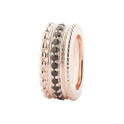 Bead Silber rosé pink Zirkonia Rebeligion Rocks Medium 150114681001 vergoldet - Bild 1 von 2