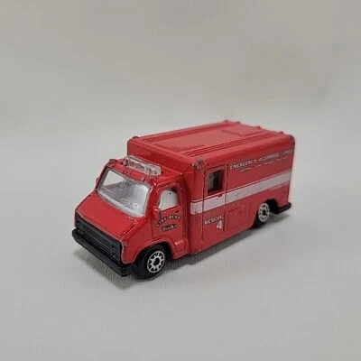 1999 Tonka/Maisto "Rescue 4 Ambulance" Die-Cast Vehicle #7 (1:64 Scale) - Image 1 of 4