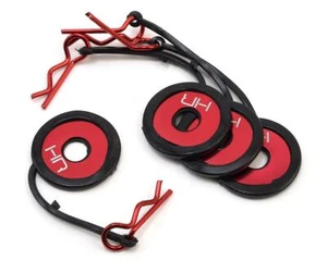 Hot Racing Red Body Washer & Clip Leash Retainer Set [HRABWP133B02] - Picture 1 of 2