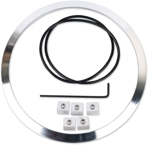 0703401 HEADLIGHT MOUNTING KIT 100 ALUMINIUM RING DUCATI MONSTER 1000 S4R 2004 - Foto 1 di 1