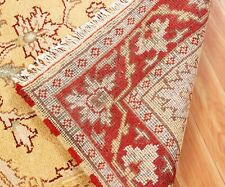 Hand-Knotted Turkish Wool Area Rugs Classic Style Oriental Beige Carpets 5x8 ft