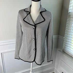 Misook strukturierter Strickblazer mit Knopfleiste Gr. XS - Bild 1 von 7