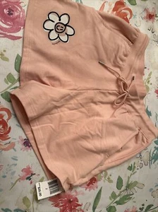 Vera Bradley Women’s Lounge Shorts Prairie Paisley Daisy Pink Size XS NWT - Picture 1 of 6