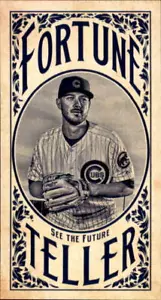 2017 Topps Gypsy Queen Kris Bryant Fortune Teller Mini #FTKB Chicago Cubs - Picture 1 of 2