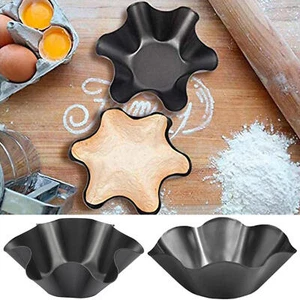 1 Pack Non Stick Tortilla Shell Maker Mold Salad Bowl Pans Tostada Bakers Steel - Picture 1 of 14