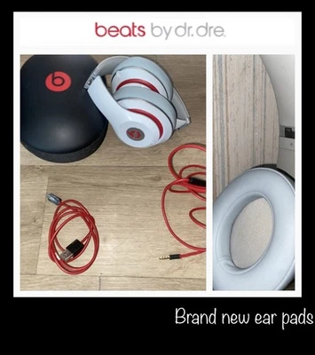 Beats by Dr. Dre Studio 2.0 ✅️Wired On-Ear headphones White - Image 1 of 4