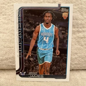 Sion James 2025-26 Topps #233 Rookie - Picture 1 of 2