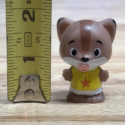 Timber Tots Klorofil Squirrel Chipmunk Little Figure Star Pacifier People Animal - Image 1 of 4