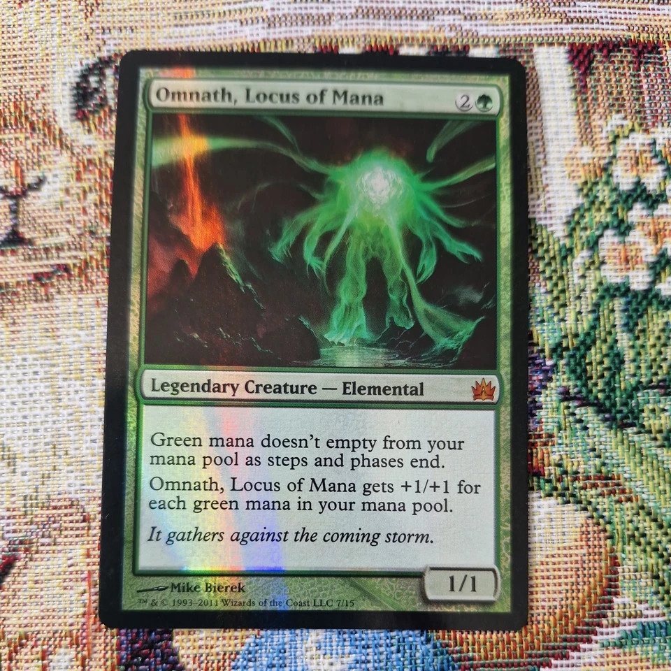 MTG - Omnath, Locus Of Mana Foil - From the Vault: Legends - Image 1 of 1