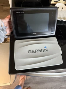 Garmin GPSmap 741XS pantalla táctil probada funciona con transductor - Imagen 1 de 11