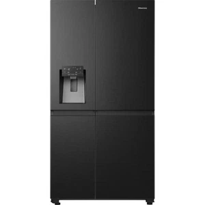 Hisense Frigo Side By Side Nofrost 632lt E Wifi 91cm Nero Rs818n4tfe - Foto 1 di 4