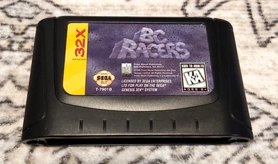 BC Racers Sega Genesis 32X Cart ONLY Mint Condition - Cleaned & Tested - Image 1 of 2