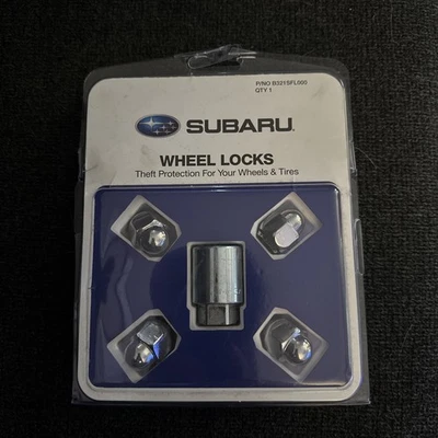 Juego de bloqueo de rueda Subaru 2009-2024 OEM # B321SFL000 Foto 1 de 3