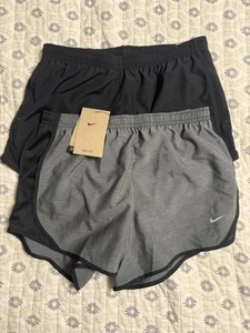 Nike Girls Dri-FIT Lightweight Running Shorts 2-pack - Picture 1 of 9